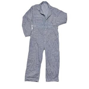 Anderson Bros Anderall 50s Vintage Hickory Stripe Sanforized Cotton Coveralls 41